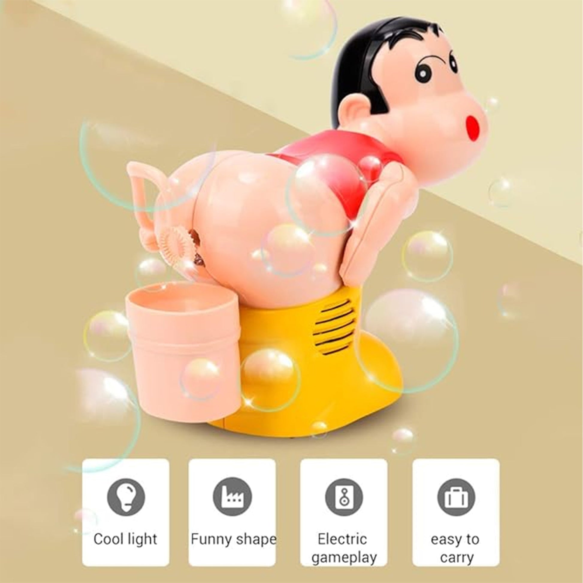 Crazy Bubbles by Shin-Chan Toy