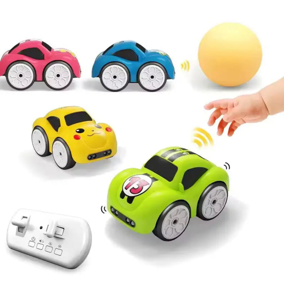 Mini RC car with Magic Intelligence Sensor Follow Me Remote Controlled Car