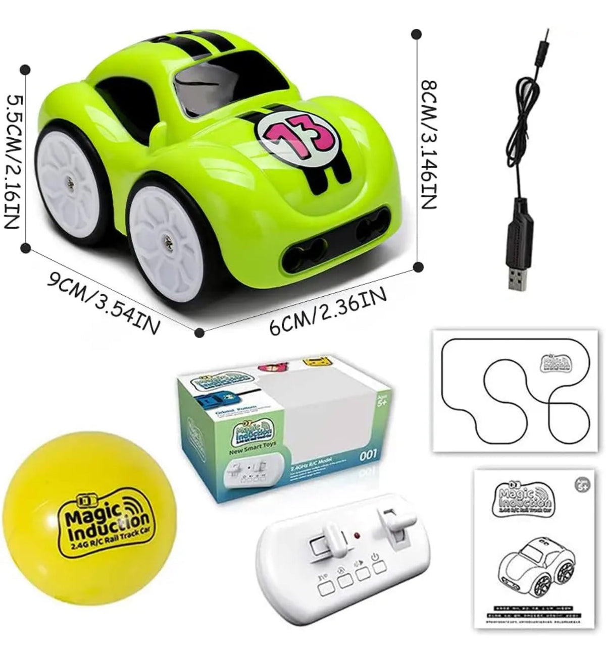 Mini RC car with Magic Intelligence Sensor Follow Me Remote Controlled Car