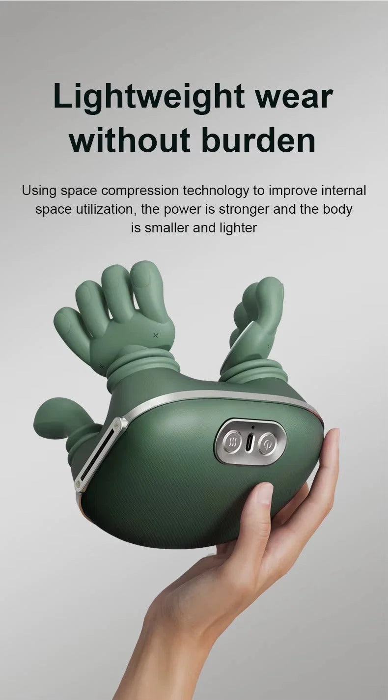 NeckEase™ Shiatsu Massager | Deep Tissue Massage with Soothing Heat