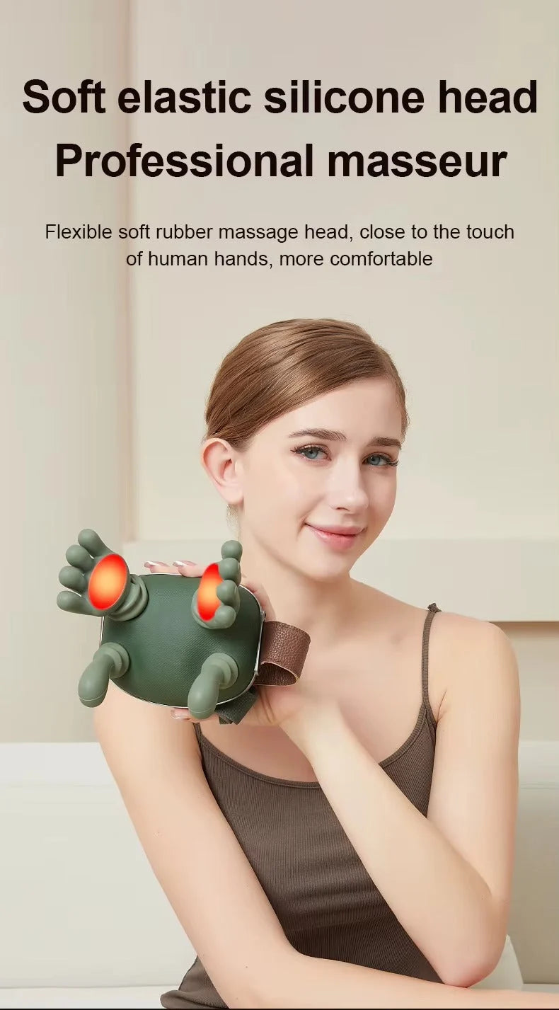 NeckEase™ Shiatsu Massager | Deep Tissue Massage with Soothing Heat