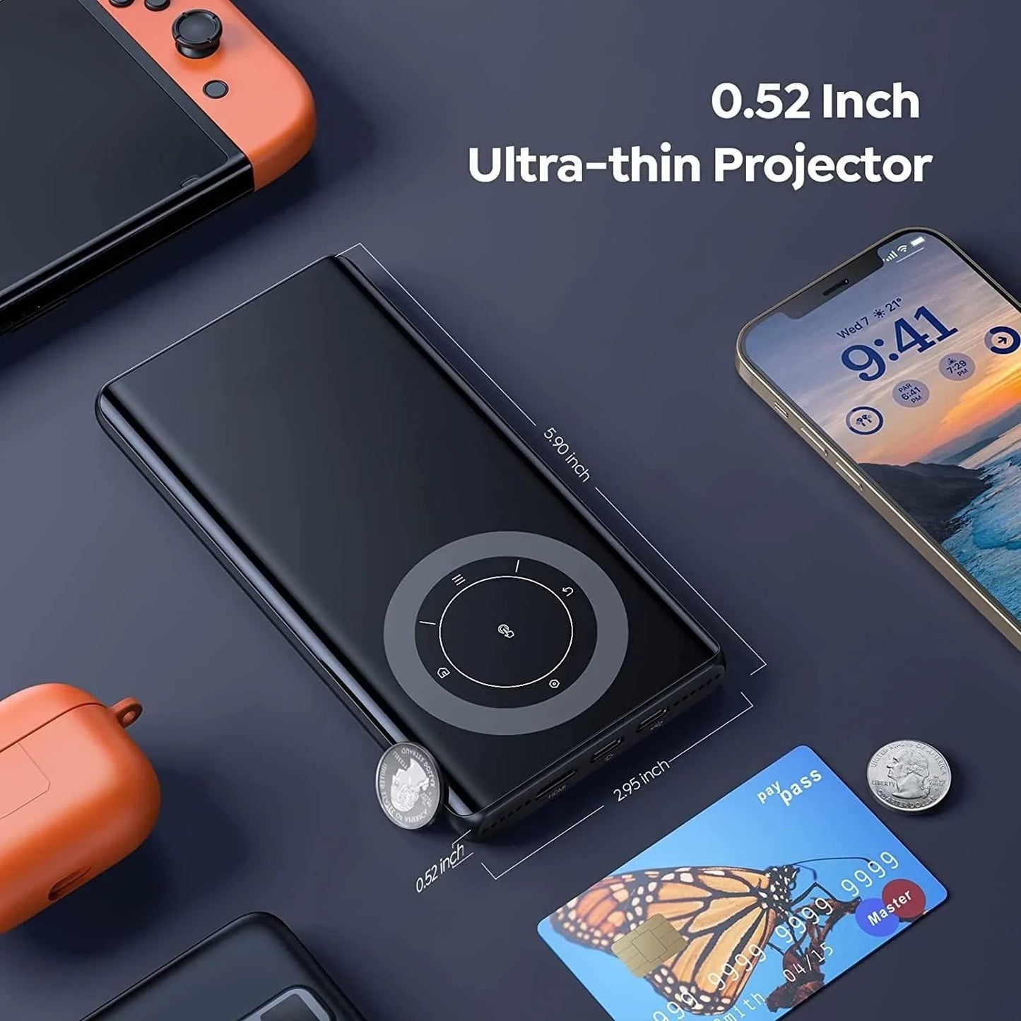 PocketBeam™ Mini Projector | Turn Any Wall Into a Big Screen